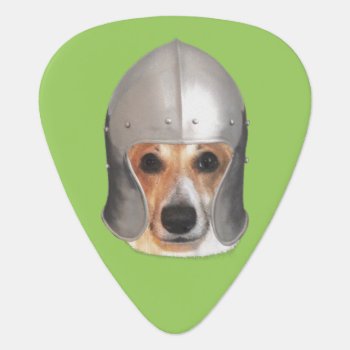 Dog Knight Guitar Pick by images2go at Zazzle
