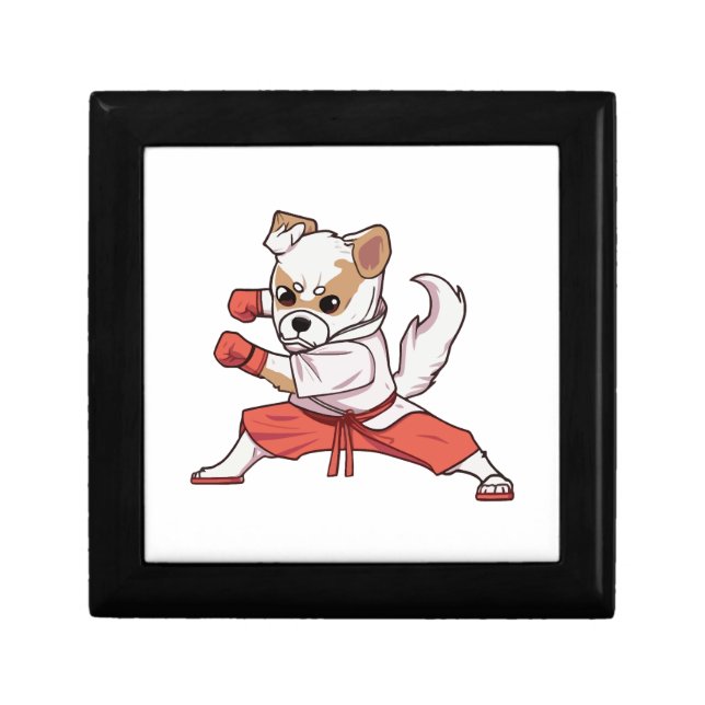 Dog Knows Karate    Gift Box (Front)