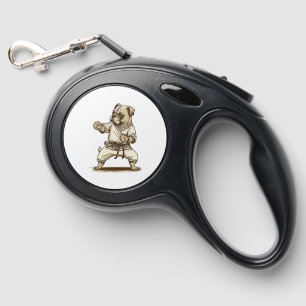 Dog Knows Karate   Retractable Pet Leash