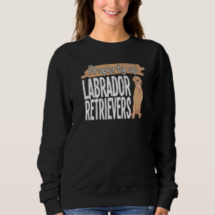 Dog Lab Retriever Love Golden Dog Labrador Sweatshirt