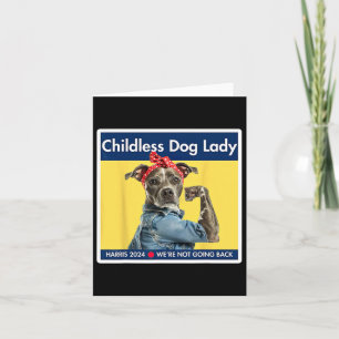 Dog Ladies Kamala Harris 2024 President Card