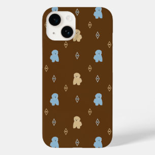Dog Lhasa Apso pattern Case-Mate iPhone 14 Case