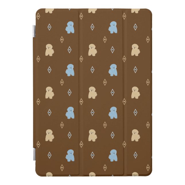 Dog Lhasa Apso pattern iPad Pro Cover (Front)