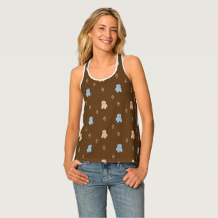 Dog Lhasa Apso pattern Tank Top