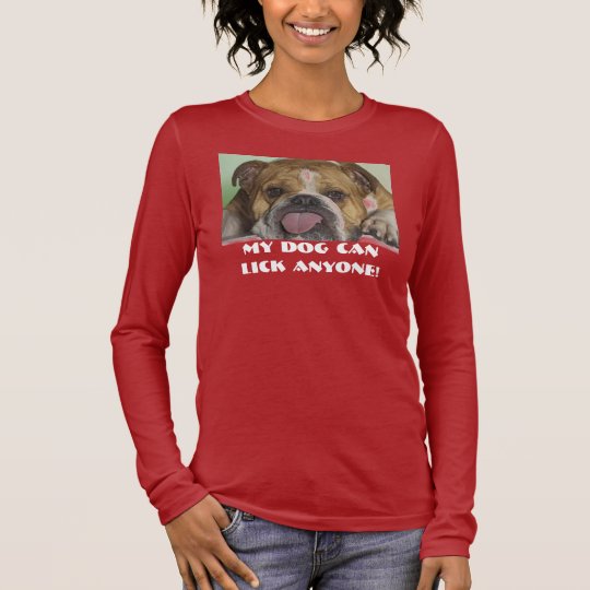 Dog Lick Long Sleeve T-Shirt