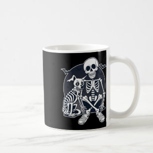 Dog Like Bones Halloween Skeleton Costume Coffee Mug