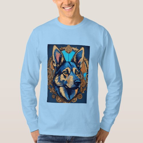 Dog logo style t_shirt 
