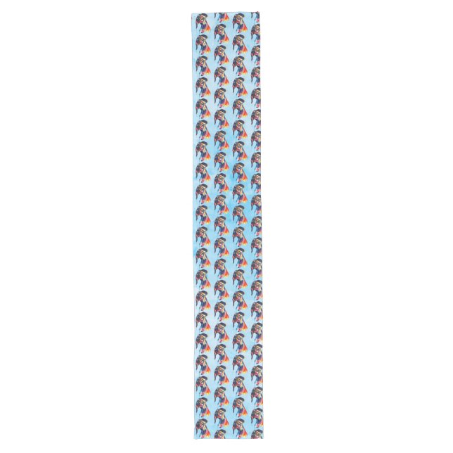Dog Long Table Runner (Front)