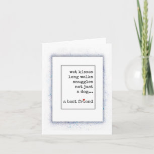 Dog Loss, Sympathy, Memorial, Best Friend Died Card