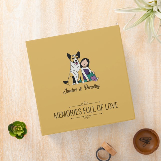 Dog Love 3 Ring Binder (In Situ)