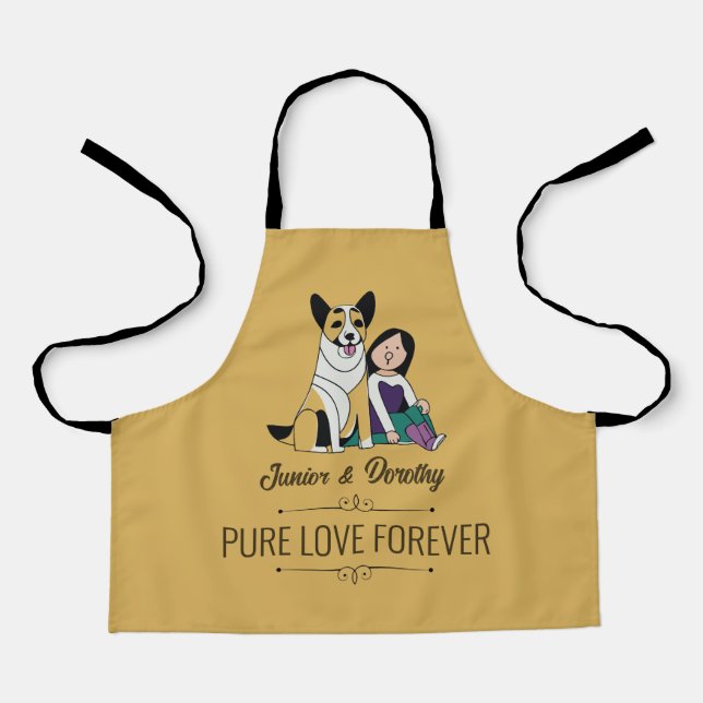 Dog Love Apron (Front)