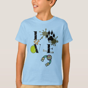 "Dog Love" Boy's  T-Shirt