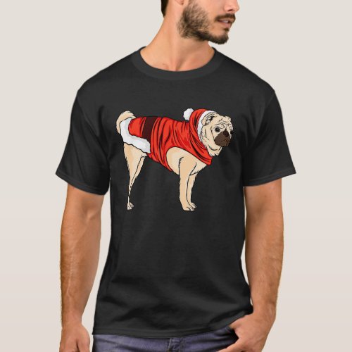 Dog love Cute Pitbull Hat Ugly Christma T_Shirt