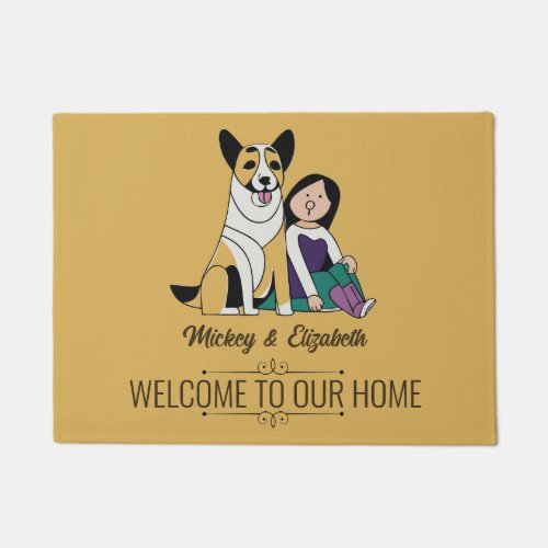 Dog Love Doormat