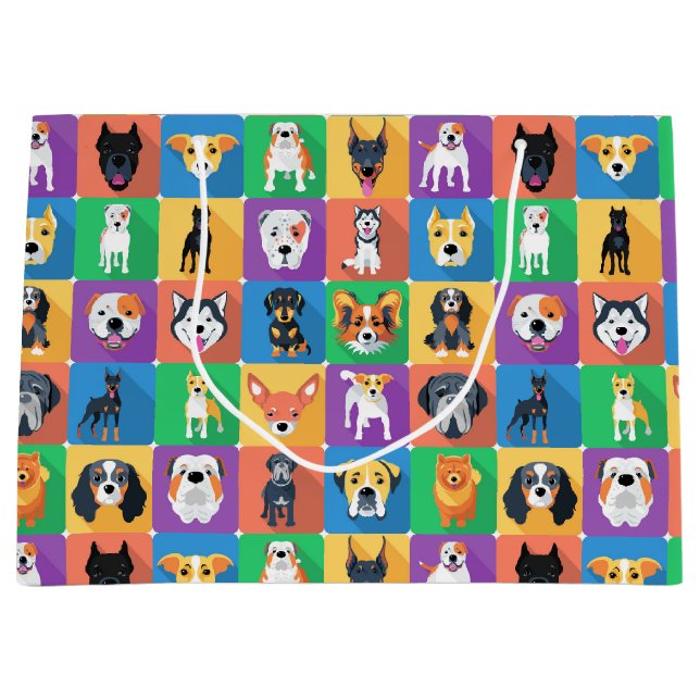 Dog Love Gift Bag (Front)