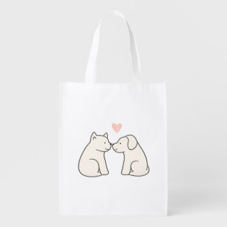 Dog Love Grocery Bag