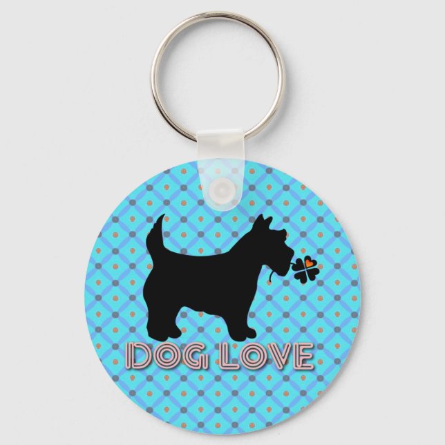 Dog Love Keychain (Front)
