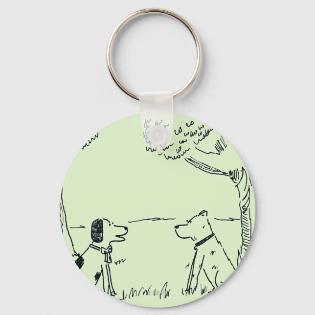 Dog Love Keychain (Front)
