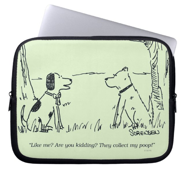 Dog Love Laptop Sleeve (Front)