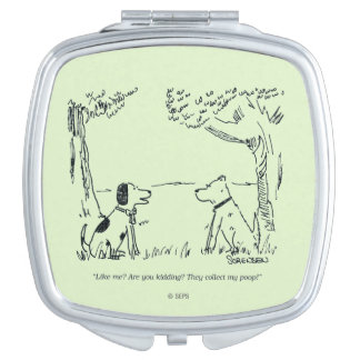 Dog Love Mirror For Makeup