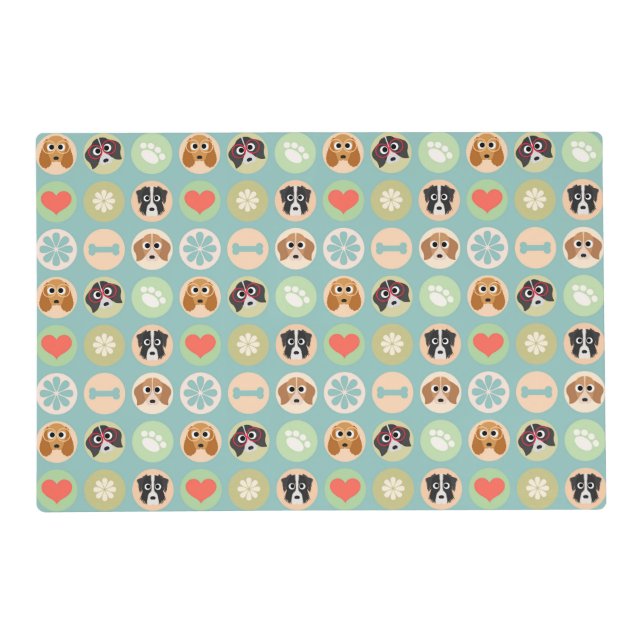 Dog Love Placemat (Front)