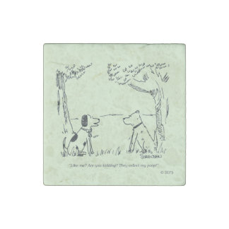 Dog Love Stone Magnet