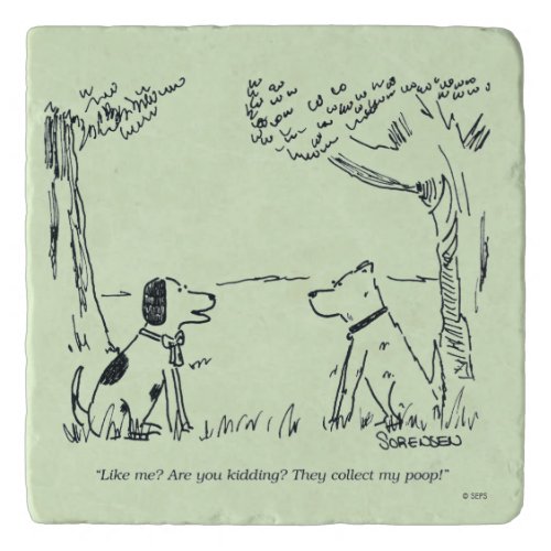 Dog Love Trivet