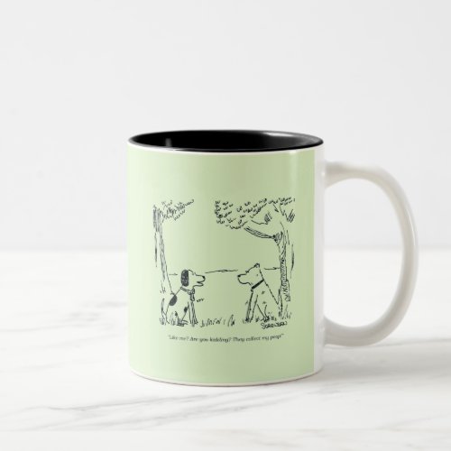 Dog Love Two_Tone Coffee Mug