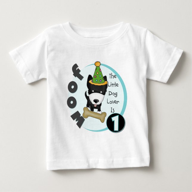 Dog Lover 1st Birthday T-shirts and Gifts (Front)