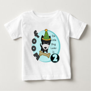 Dog Lover 2nd Birthday Tshirts and Gifts