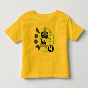 Dog Lover 4th Birthday T-shirts and Gifts