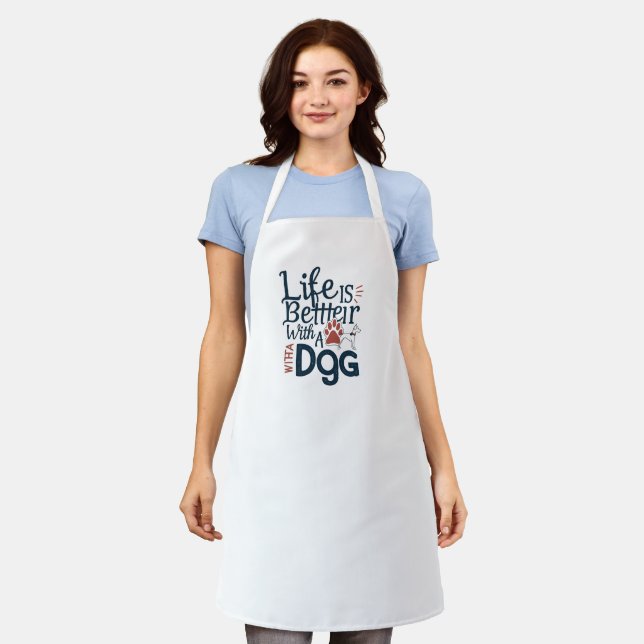 Dog Lover Apron (Worn)