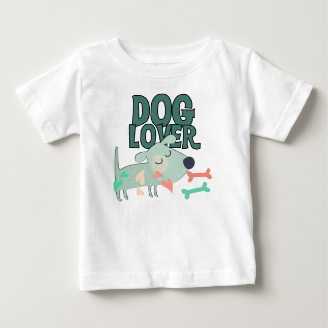 Dog Lover Baby T-Shirt (Front)