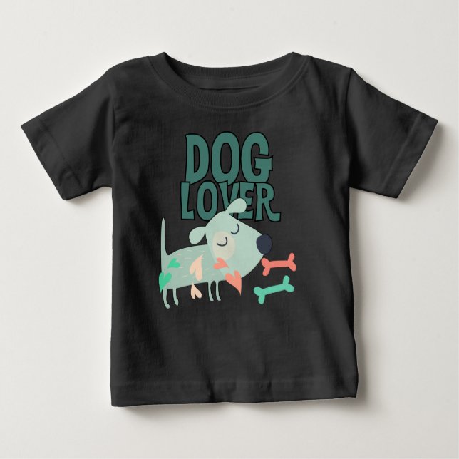 Dog Lover Baby T-Shirt (Front)