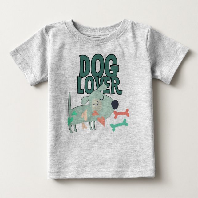 Dog Lover Baby T-Shirt (Front)
