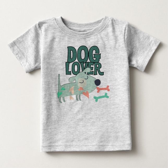 Dog Lover Baby T-Shirt (Front)