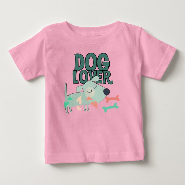 Dog Lover Baby T-Shirt (Front)