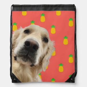 Dog lover backpack funny dog face picture bag cool