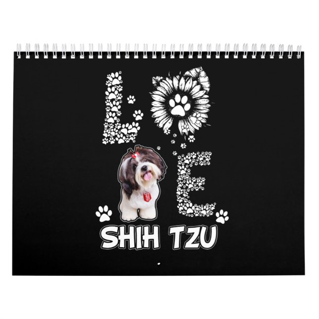 Dog Lover | Beautiful Shih Tzu Calendar (Cover)