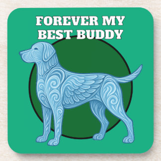 dog lover beverage coaster