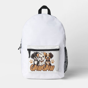 Dog Lover Birthday School Backpack