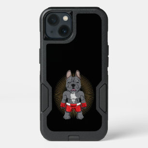 Dog Lover Brave French Bulldog Fighter iPhone 13 Case