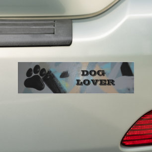 Dog Lover Bumpersticker Bumper Sticker