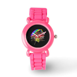 Dog Lover Bunny Chocolate Labrador Easter Day Watch