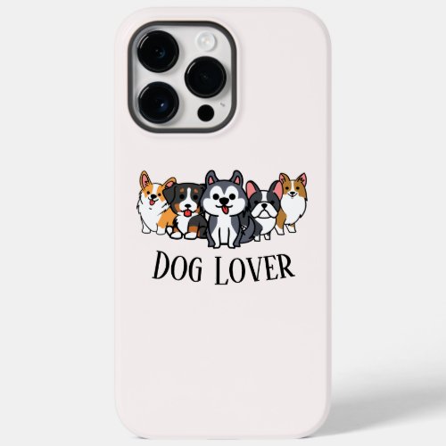 Dog lover _ cartoon pack Case_Mate iPhone 14 pro max case