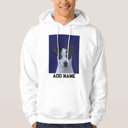 Dog Lover Custom Photo and Name Personalized  Hoodie