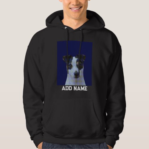 Dog Lover Custom Photo and Name Personalized  Hoodie