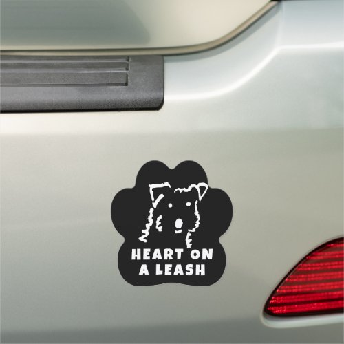 Dog Lover Cute Slogan Car Magnet Pet