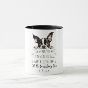 Dog Lover Design, Dog Mom Dog Dad, Boston Terrier Mug