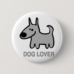 Dog Lover Design! Pinback Button